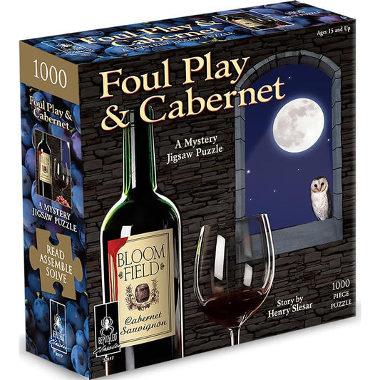 Foul Play & Cabernet - murder mystery puzzle