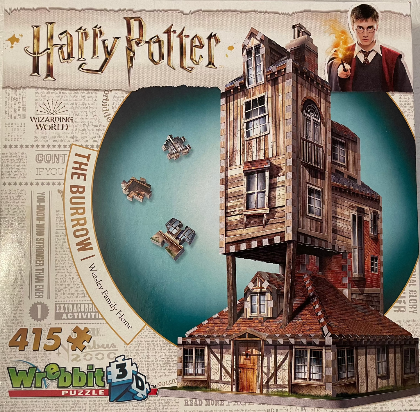 Harry Potter 3D Puzzle: The Burrow